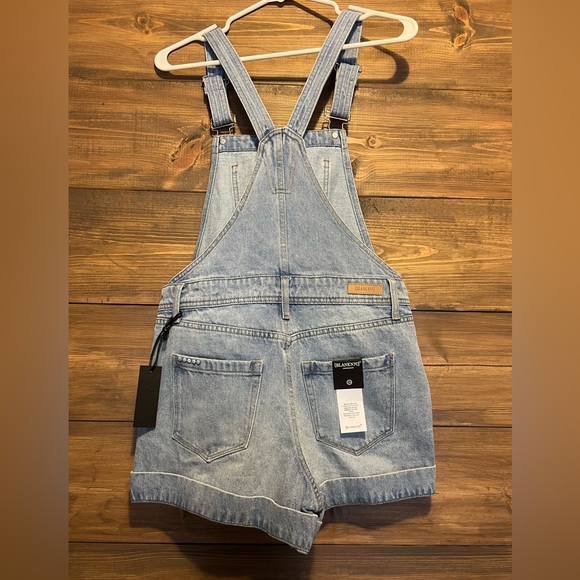 NWT blank, NYC, short overalls, size 26 - Picture 4 of 5